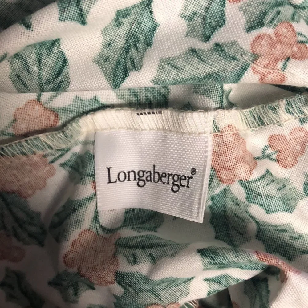 Longaberger Traditional Holly 1998 Glad Tidings SU liner